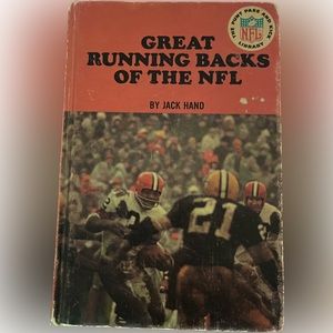 Vintage Great Running Backs of the NFL Book 1966